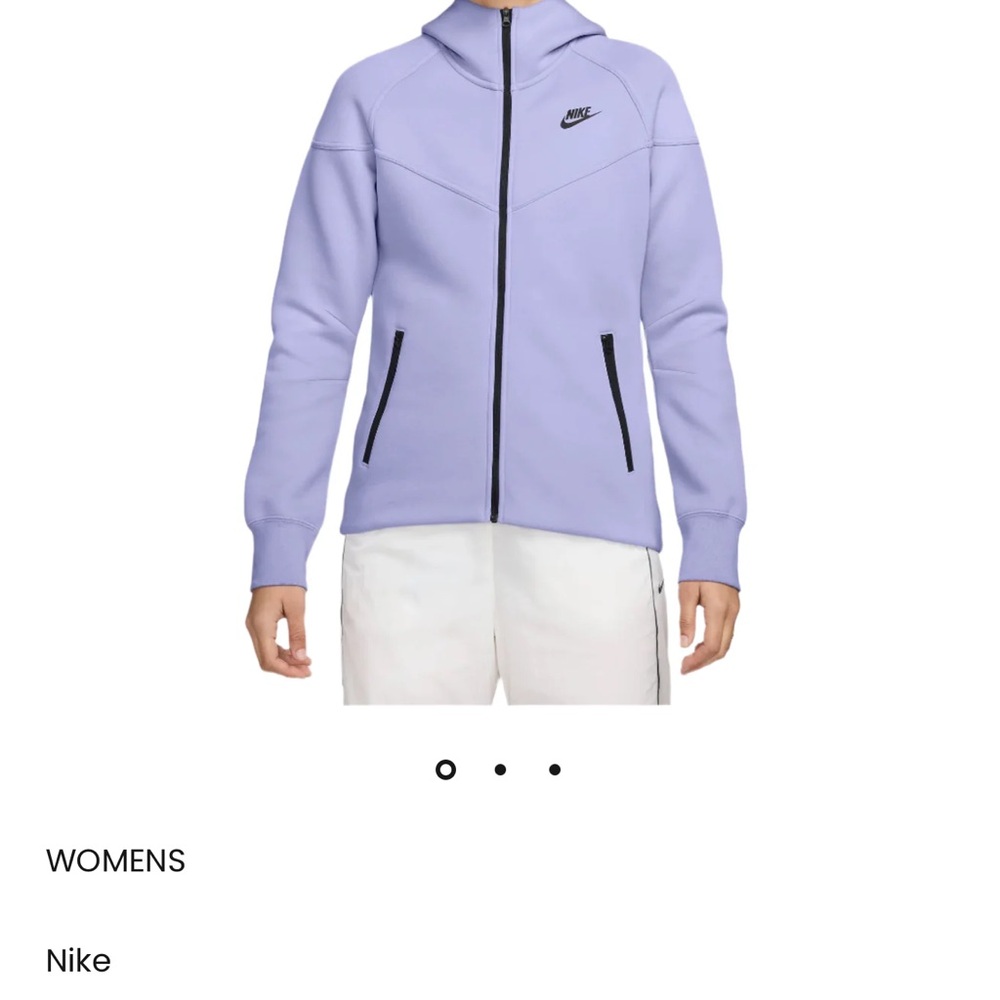Nike Women's Lavender Full-Zip Hoodie